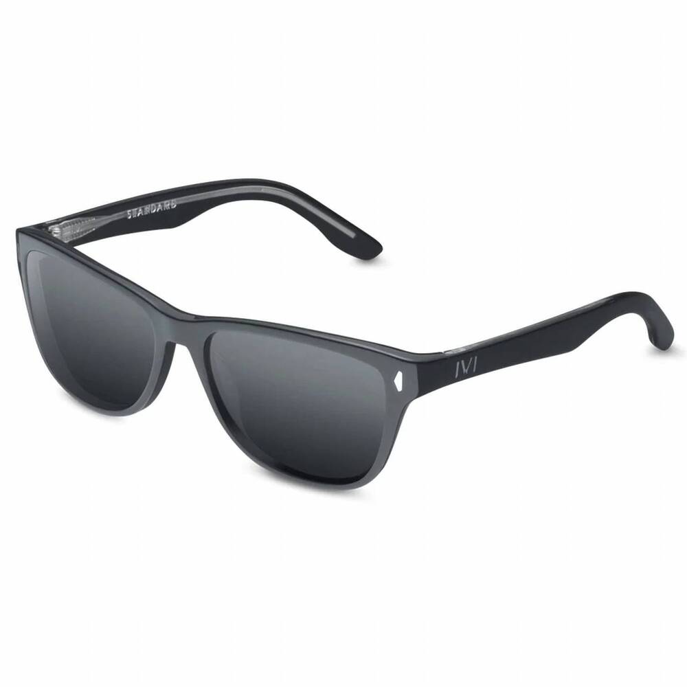 NEW IVI VISION unisex standard sunglasses in polished black